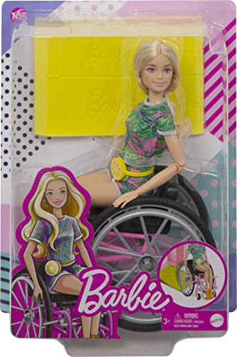 Barbie Fashionistas Doll #165 with Wheelchair and Ramp,