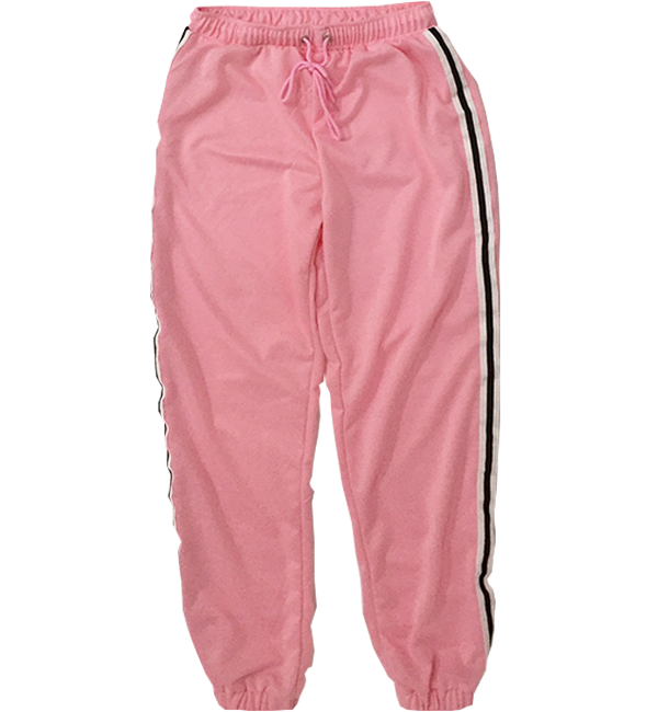 Cotton Sportswear Suit Short Hooded Sweatshirt and Straight Pants