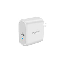 Amazon Basics 30W One-Port GaN USB-C Wall Charger with Power Delivery PD for Tablets