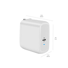 Amazon Basics 30W One-Port GaN USB-C Wall Charger with Power Delivery PD for Tablets