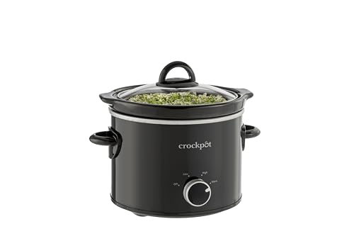 Crockpot 2-Quart Classic Slow Cooker Small Slow Cooker Black