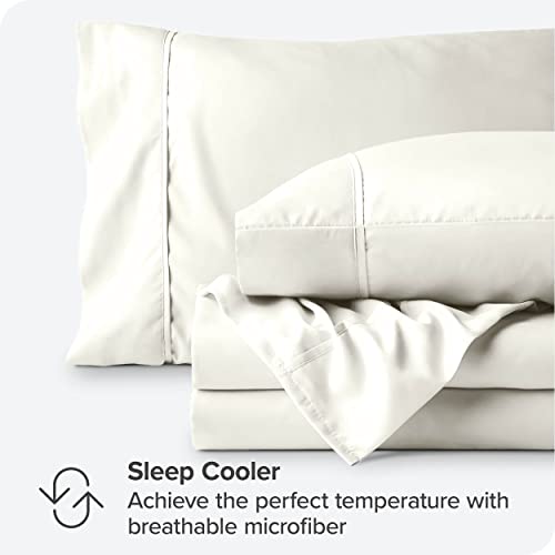 Bare Home Full Sheet Set - 1800 Ultra-Soft Microfiber Full Bed Sheets