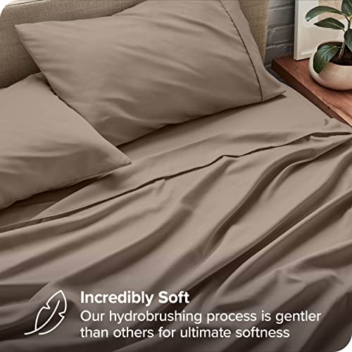 Bare Home Full Sheet Set - 1800 Ultra-Soft Microfiber Full Bed Sheets