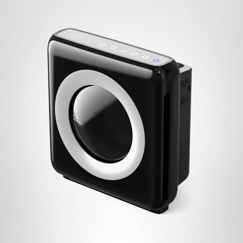 Coway Airmega AP-1512HH(W) True HEPA Purifier with Air Quality Monitoring, Auto, Timer,