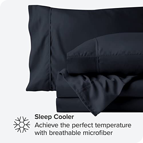 Bare Home Full Sheet Set - 1800 Ultra-Soft Microfiber Full Bed Sheets