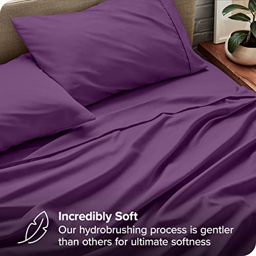Bare Home Full Sheet Set - 1800 Ultra-Soft Microfiber Full Bed Sheets