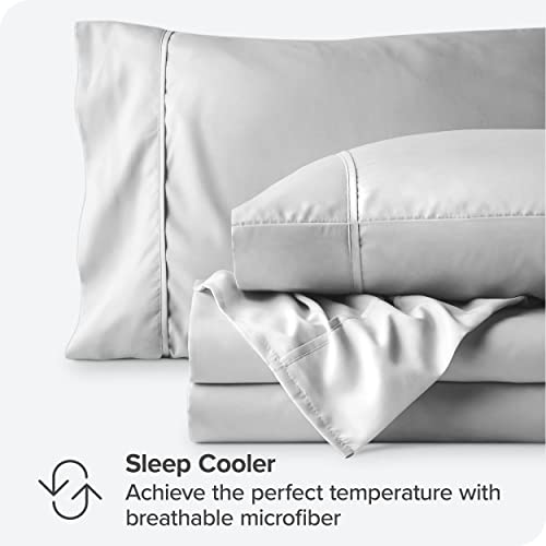 Bare Home Full Sheet Set - 1800 Ultra-Soft Microfiber Full Bed Sheets