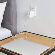 Amazon Basics 30W One-Port GaN USB-C Wall Charger with Power Delivery PD for Tablets