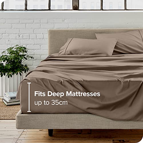 Bare Home Full Sheet Set - 1800 Ultra-Soft Microfiber Full Bed Sheets