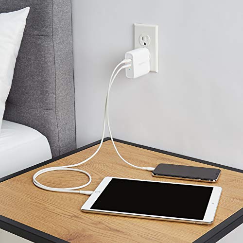 Amazon Basics 30W One-Port GaN USB-C Wall Charger with Power Delivery PD for Tablets