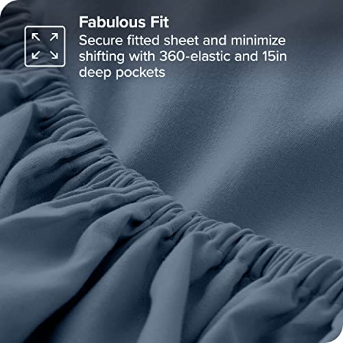 Bare Home Full Sheet Set - 1800 Ultra-Soft Microfiber Full Bed Sheets