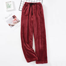 AUPancc Flannel Pajama Pants Women - Fleece Pants with Pockets and Drawstring