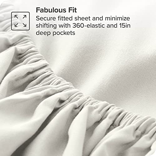 Bare Home Full Sheet Set - 1800 Ultra-Soft Microfiber Full Bed Sheets