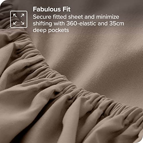 Bare Home Full Sheet Set - 1800 Ultra-Soft Microfiber Full Bed Sheets