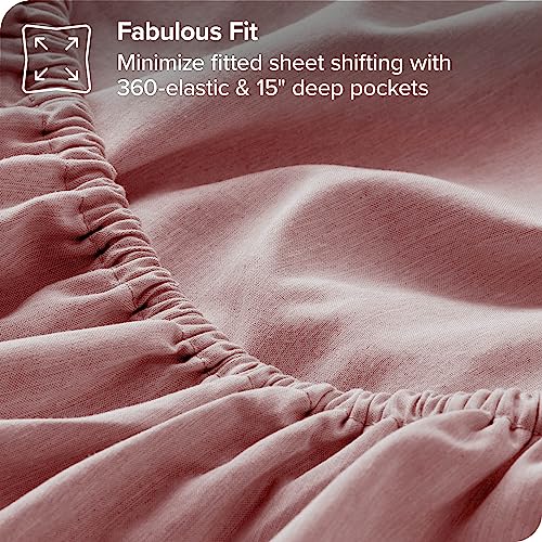 Bare Home Full Sheet Set - 1800 Ultra-Soft Microfiber Full Bed Sheets