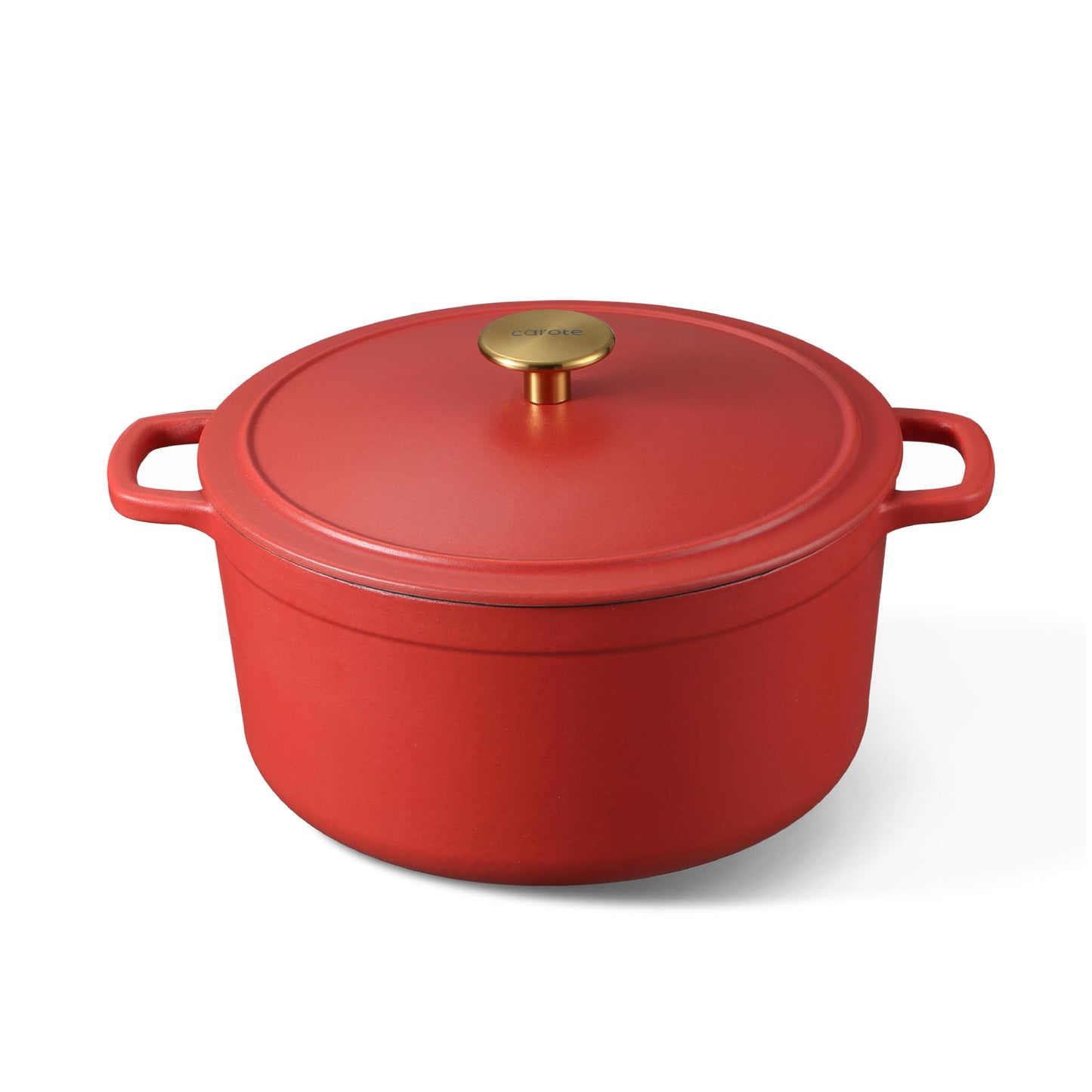 CAROTE 5QT Enameled Cast Iron Dutch Oven Pot with Lid,