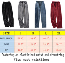 AUPancc Flannel Pajama Pants Women - Fleece Pants with Pockets and Drawstring