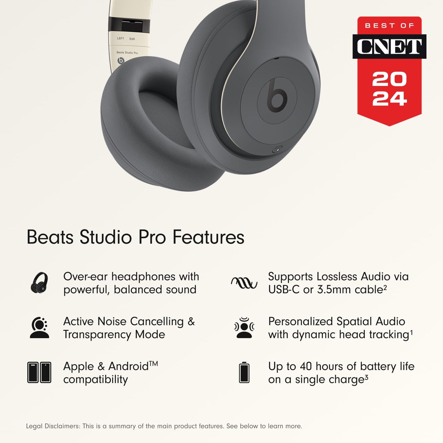 Beats Studio Pro x Kim Kardashian - Bluetooth Noise Cancelling Headphones