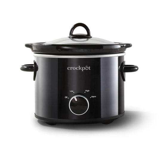 Crockpot 2-Quart Classic Slow Cooker Small Slow Cooker Black