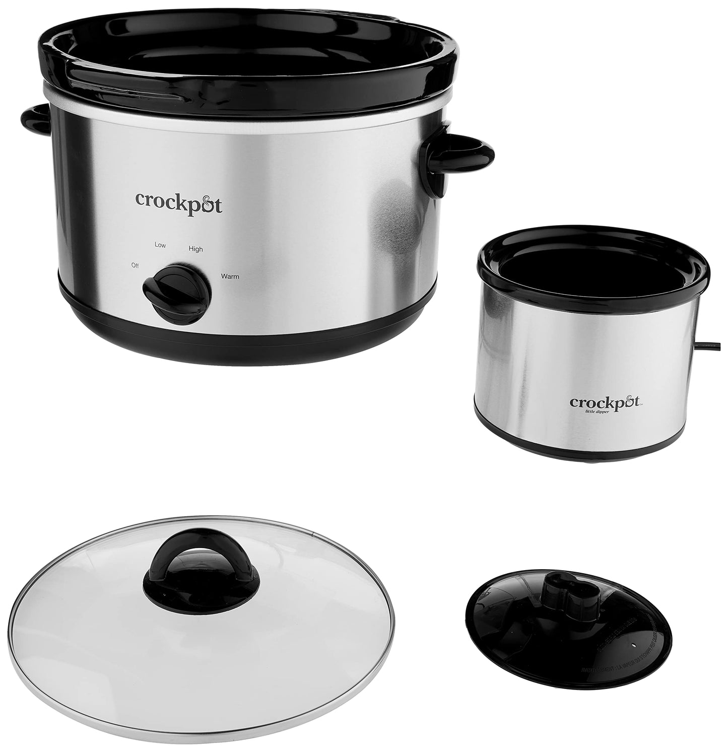 Crockpot 2-Quart Classic Slow Cooker Small Slow Cooker Black
