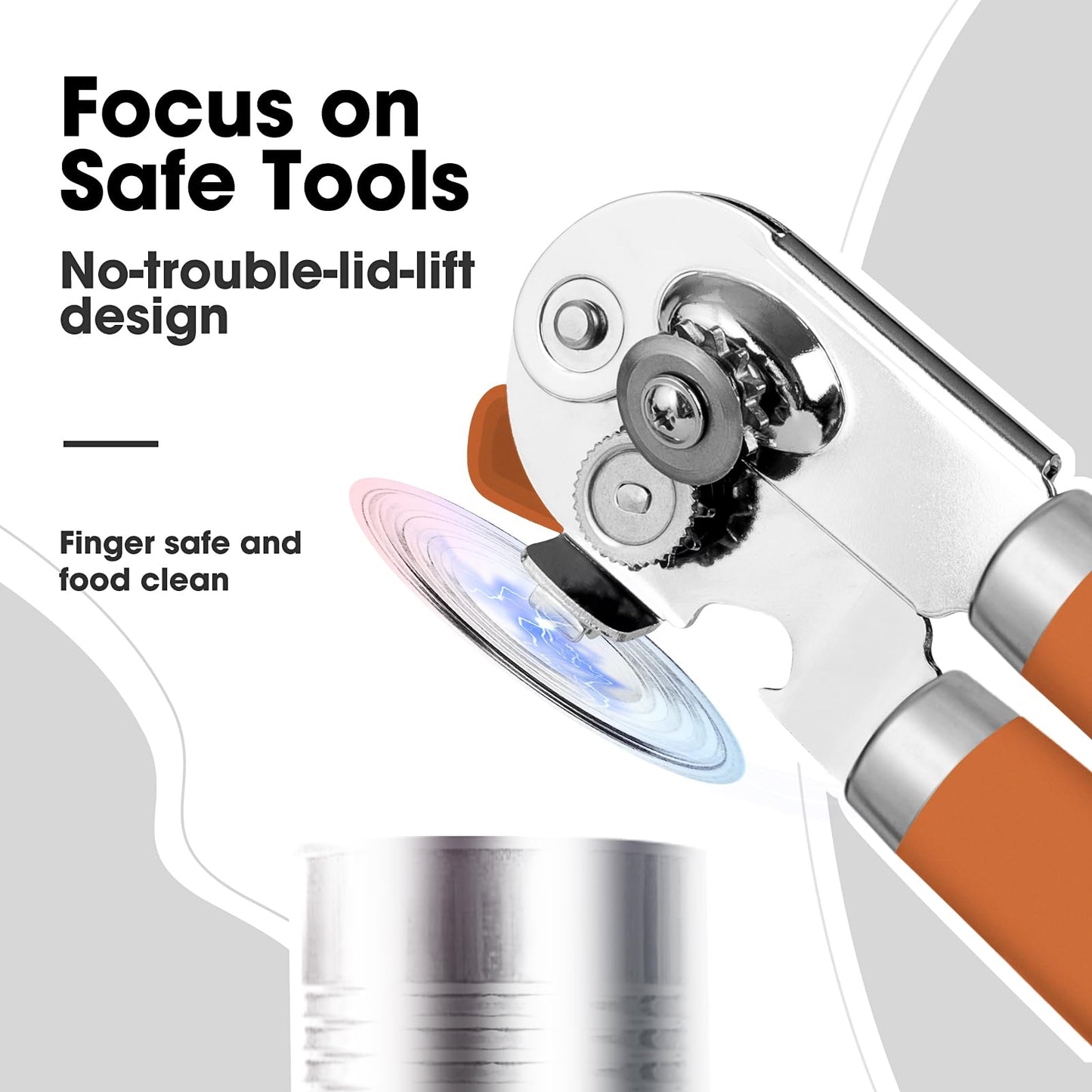 Beneno Heavy Duty Hand Can Opener Manual with Magnet