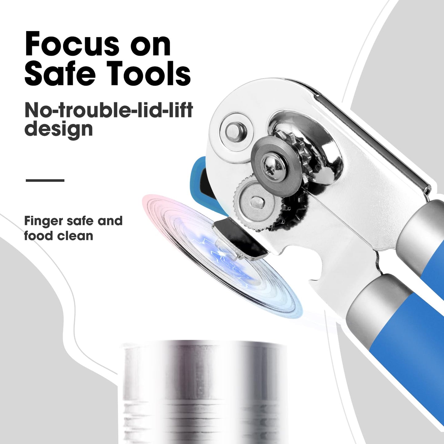 Beneno Heavy Duty Hand Can Opener Manual with Magnet