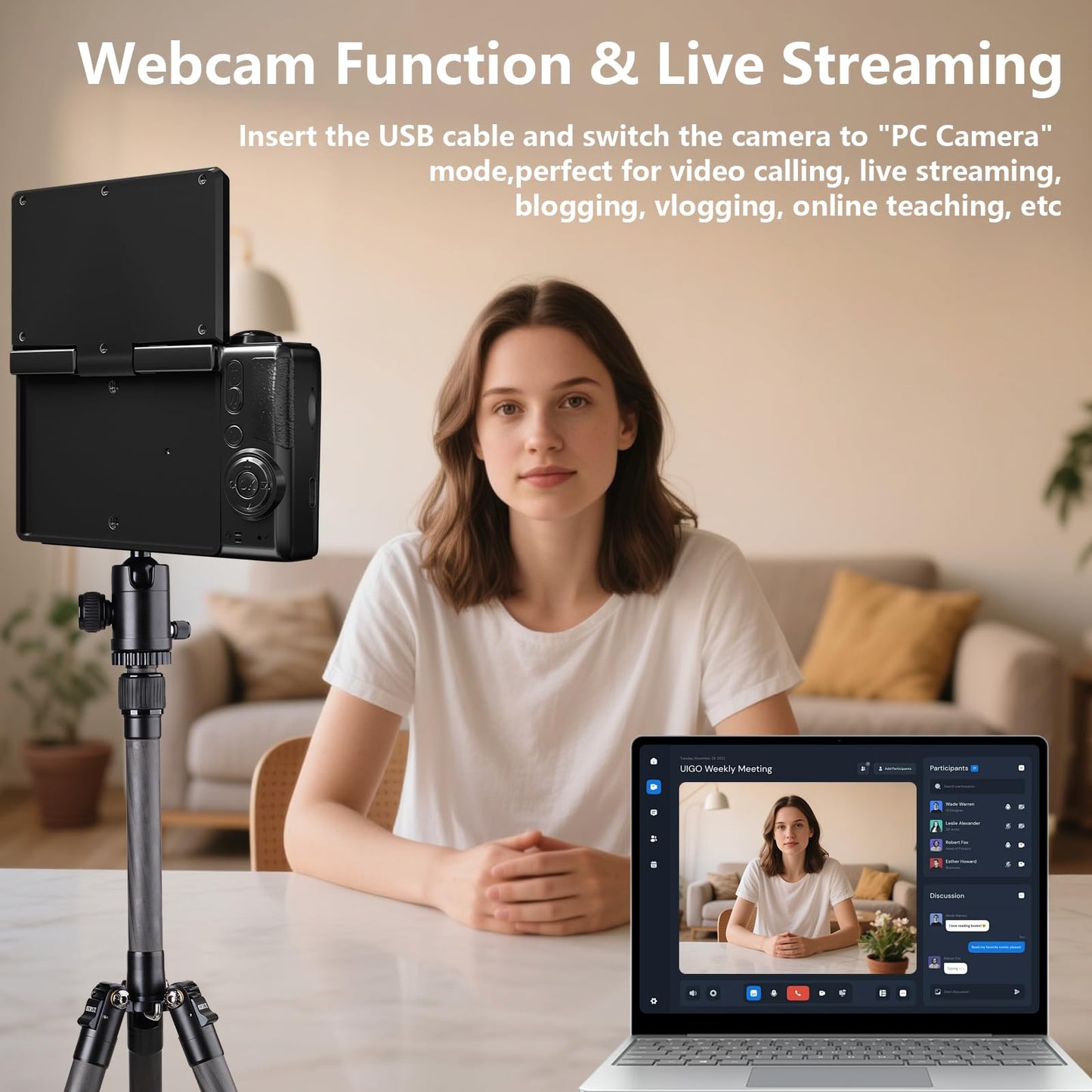 16X Zoom 4K Digital Camera for Photography and Video, Point and Shoot Digital Cameras