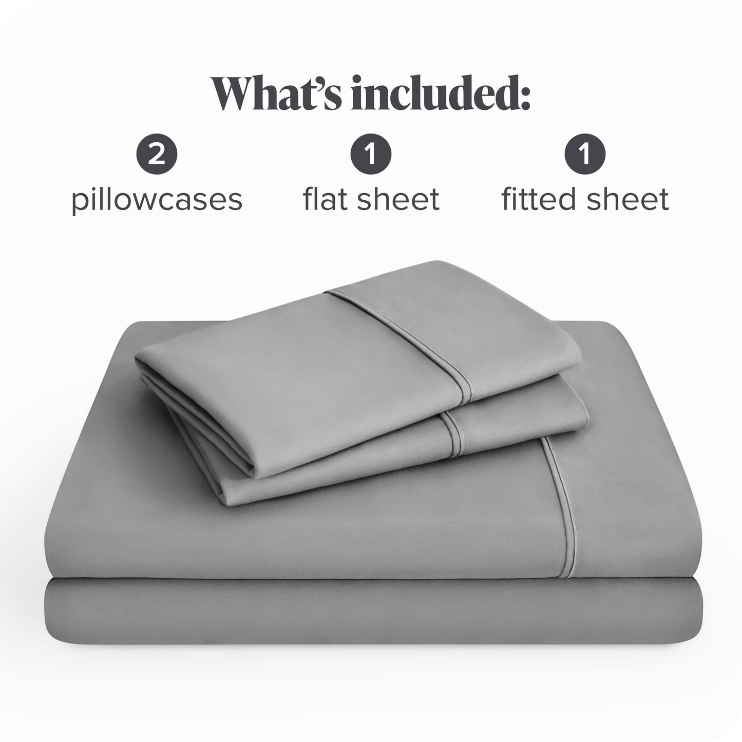 Bare Home Full Sheet Set - 1800 Ultra-Soft Microfiber Full Bed Sheets