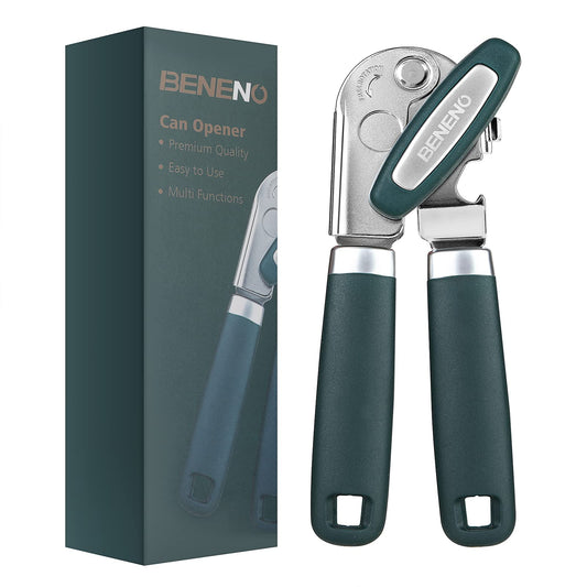 Beneno Heavy Duty Hand Can Opener Manual with Magnet