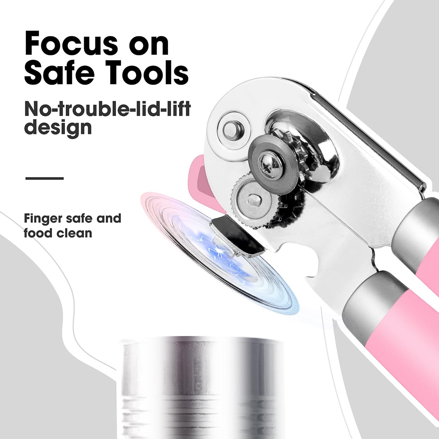 Beneno Heavy Duty Hand Can Opener Manual with Magnet