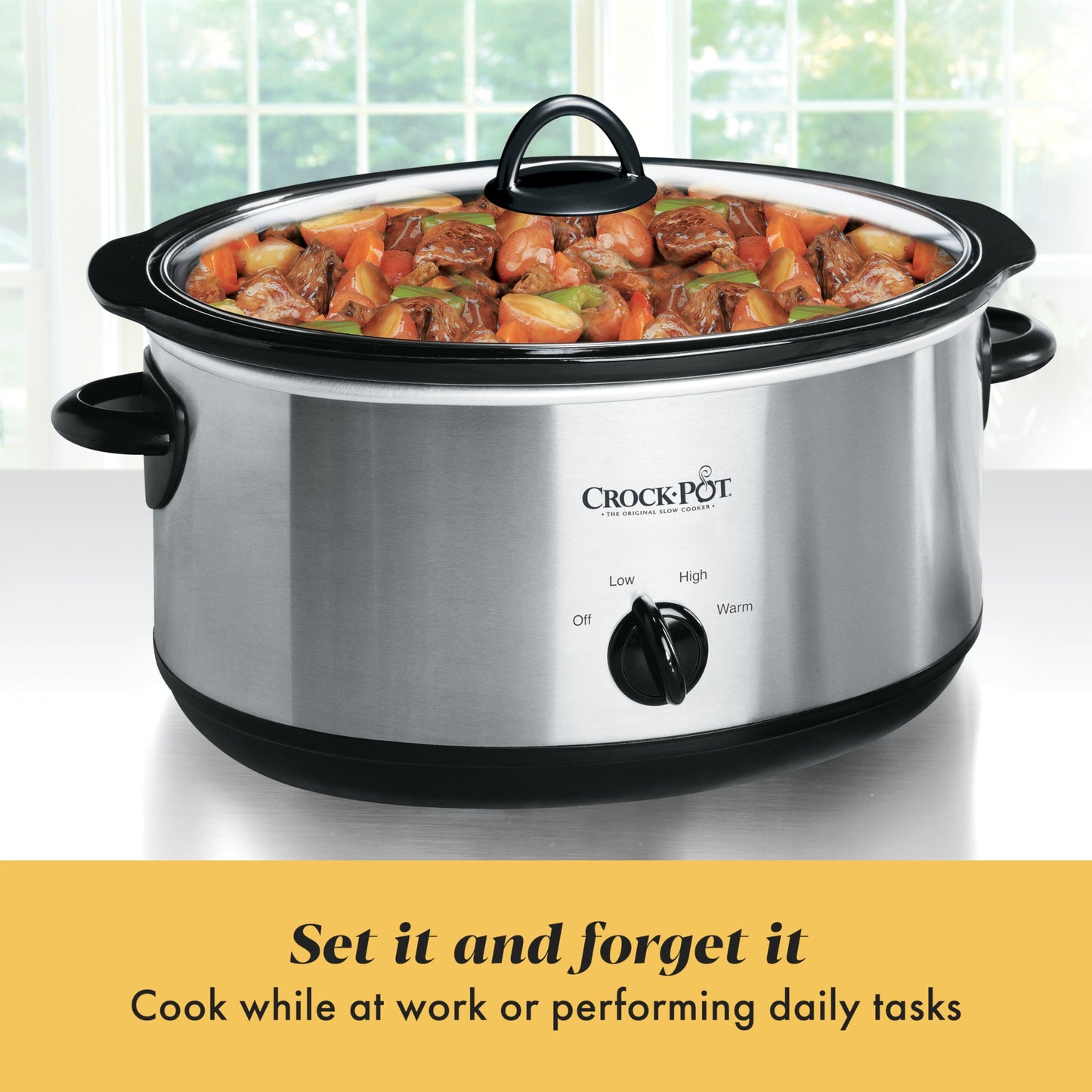 Crockpot 2-Quart Classic Slow Cooker Small Slow Cooker Black