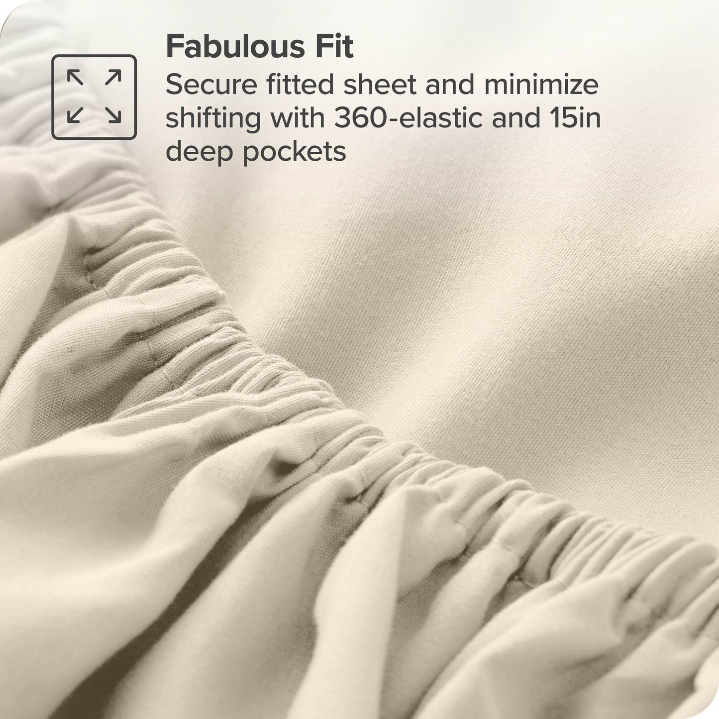 Bare Home Full Sheet Set - 1800 Ultra-Soft Microfiber Full Bed Sheets