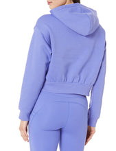 Amazon Essentials Women's Crop Hoodie Sweatshirt (Available in Plus Size), Purple Blue, Medium