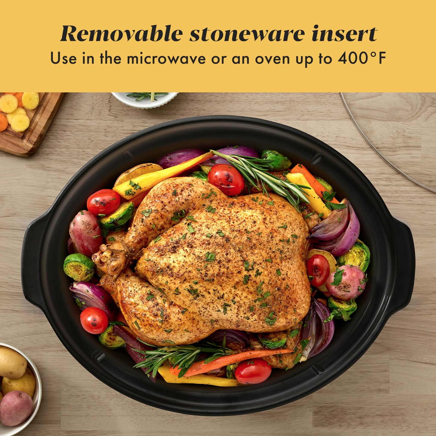 Crockpot 2-Quart Classic Slow Cooker Small Slow Cooker Black