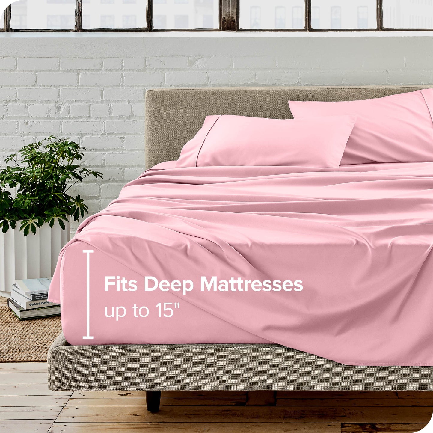 Bare Home Full Sheet Set - 1800 Ultra-Soft Microfiber Full Bed Sheets