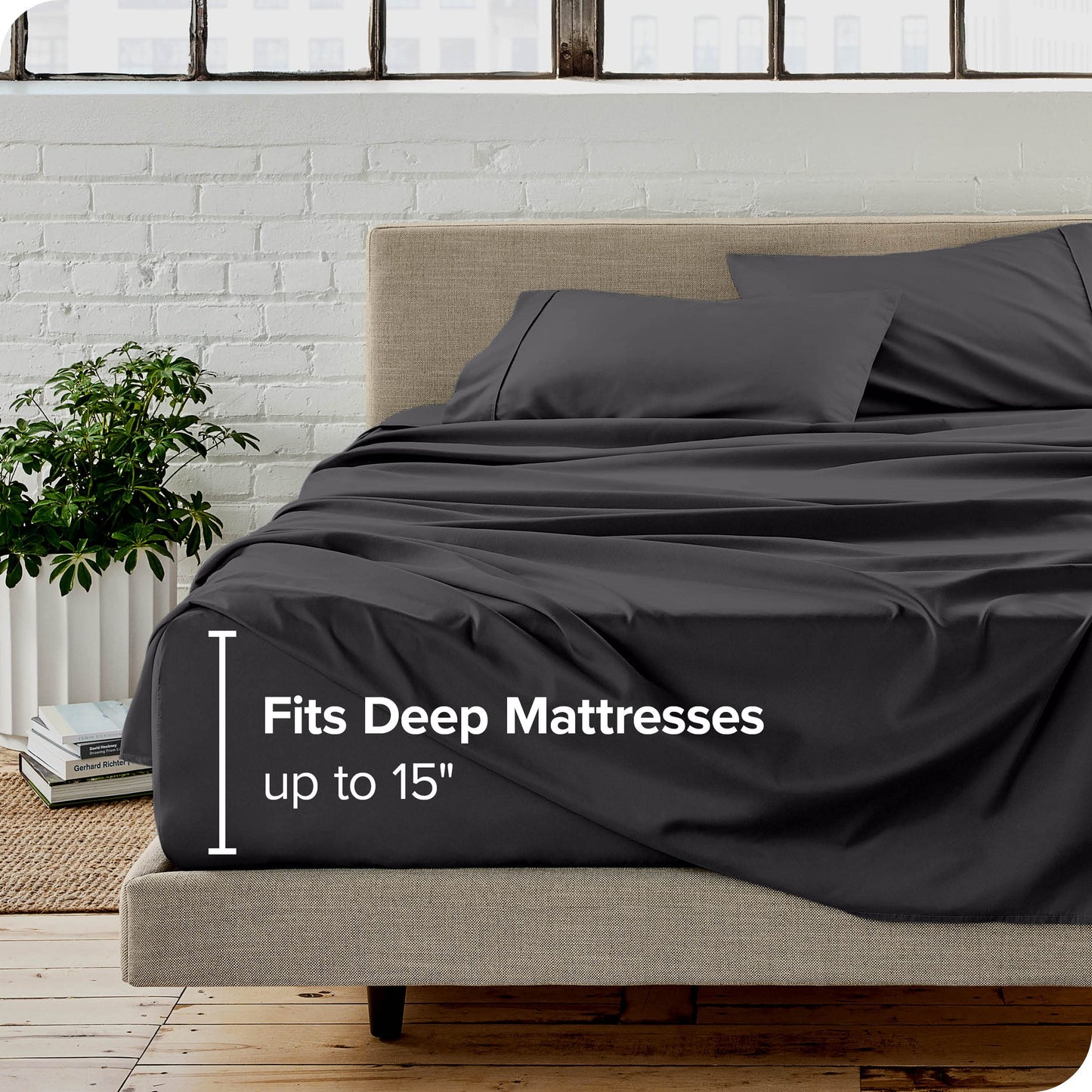 Bare Home Full Sheet Set - 1800 Ultra-Soft Microfiber Full Bed Sheets