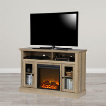 Ameriwood Home Chicago Electric Fireplace TV Console for TVs up to a 55", Natural