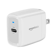 Amazon Basics 30W One-Port GaN USB-C Wall Charger with Power Delivery PD for Tablets