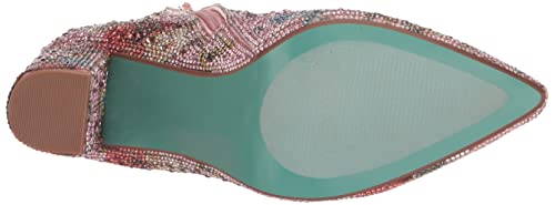 Betsey Johnson Women's Cady Ankle Boot, Rhinestone, 8
