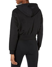 Amazon Essentials Women's Crop Hoodie Sweatshirt (Available in Plus Size), Purple Blue, Medium