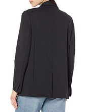 Amazon Essentials Women's Relaxed-Fit Soft Ponte Blazer, Navy, X-Large