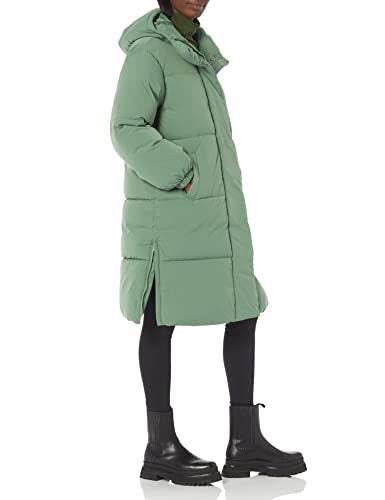 Amazon Essentials Women's Long Puffer Jacket (Available in Plus Size), Light Brown, XX-Large