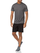 Amazon Essentials Men's Performance Tech Loose-Fit Shorts (Available in Big & Tall), Pack of 2, Black/Grey, Medium