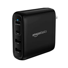 Amazon Basics 30W One-Port GaN USB-C Wall Charger with Power Delivery PD for Tablets