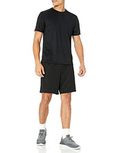 Amazon Essentials Men's Performance Tech Loose-Fit Shorts (Available in Big & Tall), Pack of 2, Black/Grey, Medium