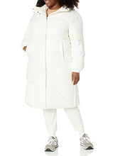 Amazon Essentials Women's Long Puffer Jacket (Available in Plus Size), Light Brown, XX-Large