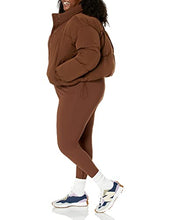 Amazon Essentials Women's Crop Puffer Jacket (Available in Plus Size), Neon Pink, 4X