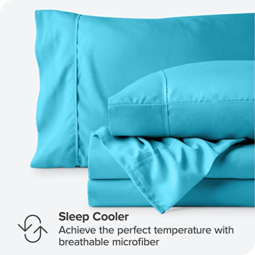 Bare Home Full Sheet Set - 1800 Ultra-Soft Microfiber Full Bed Sheets