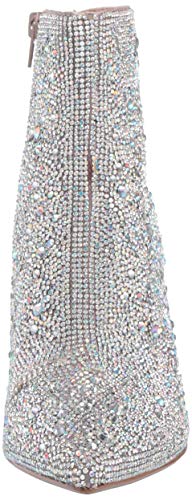 Betsey Johnson Women's Cady Ankle Boot, Rhinestone, 8