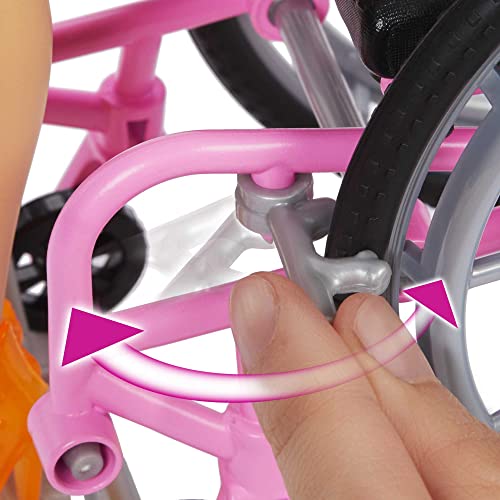 Barbie Fashionistas Doll #165 with Wheelchair and Ramp,